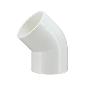 Codo Sch-40 Pvc De 1/2' X45 Af